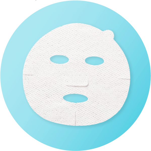 Kosé Clear Turn 維生素炸彈面膜針對毛孔和暗沉肌膚 7 片