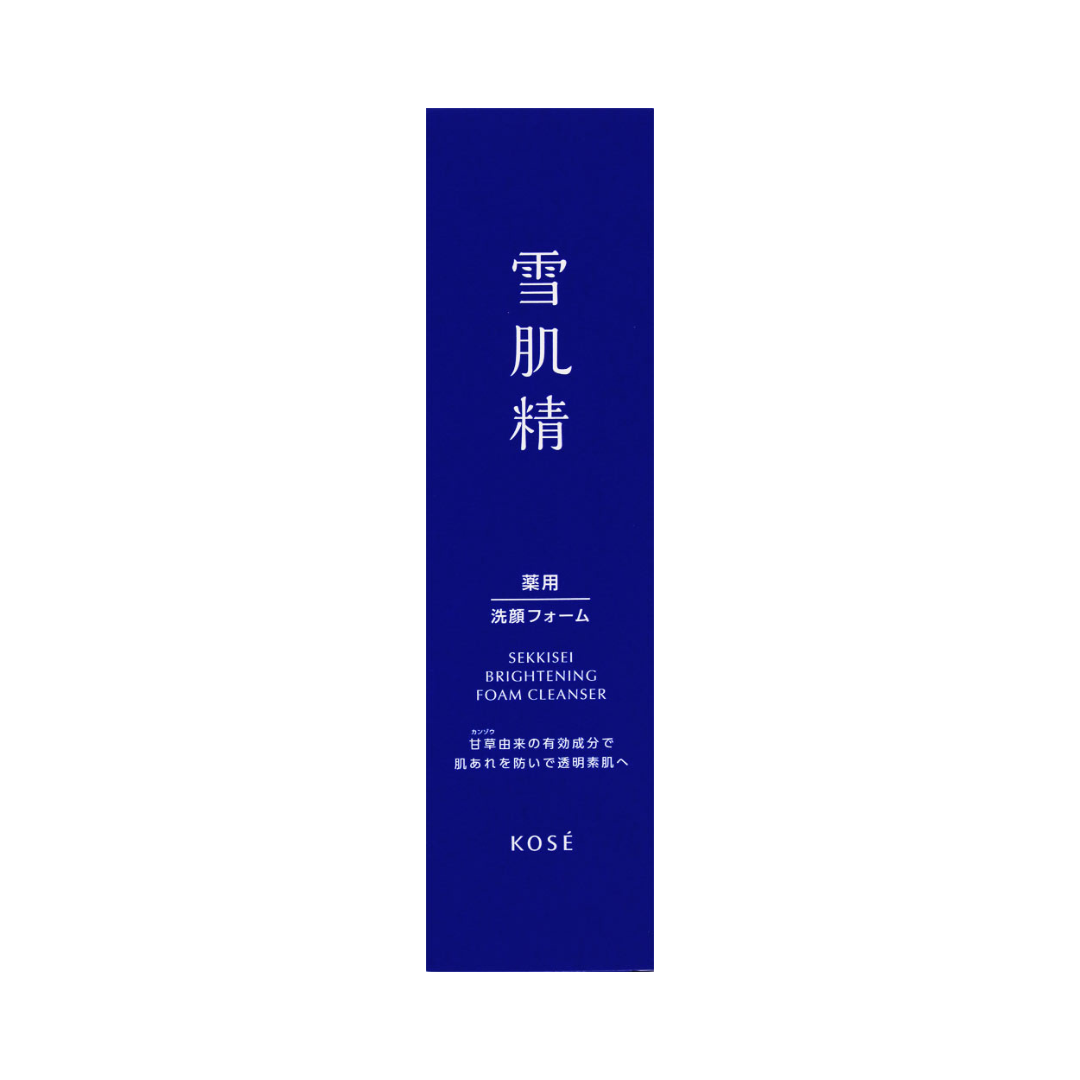 雪肌精亮白泡沫洗面乳 130g