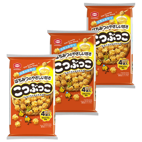 Kotsubukko 甜炒米果 100g (3 包)