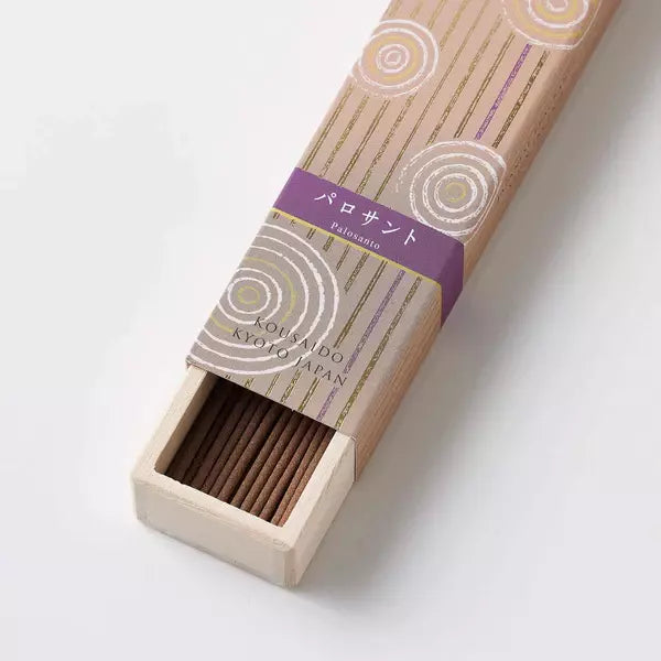 Kousaido Palo Santo 長香木盒裝 40 克拉
