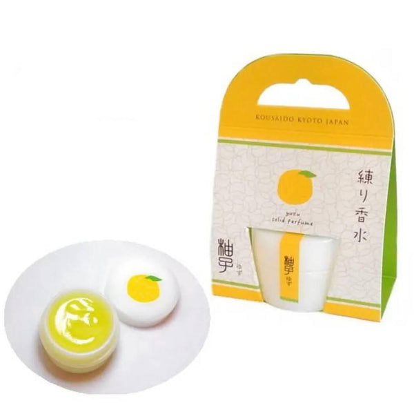 Kosaido 柚子固體香膏清新活力柑橘香味 8g