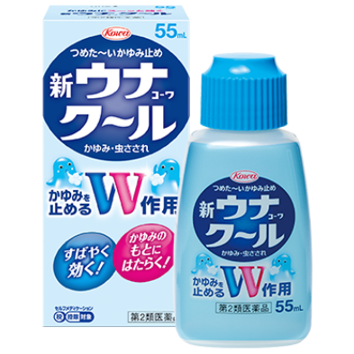 Kowa New Una Cool 止癢乳液昆蟲叮咬安撫奶嘴 55 毫升