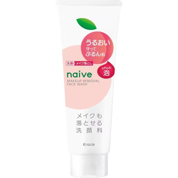 Kracie Naive 桃子潔面卸妝液 180g