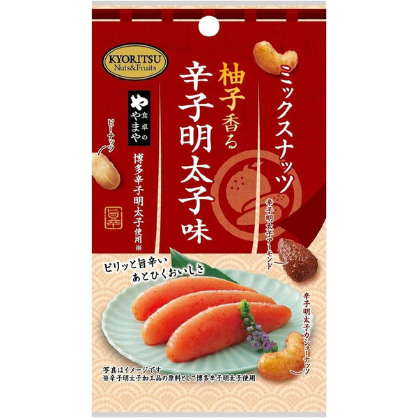 共立混合堅果辣味明太子鱈魚子柚子味 25g (6 包)