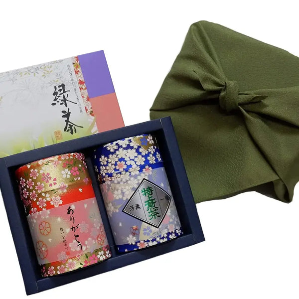 京都宇治綠茶初採煎茶＆玉露茶禮品套裝