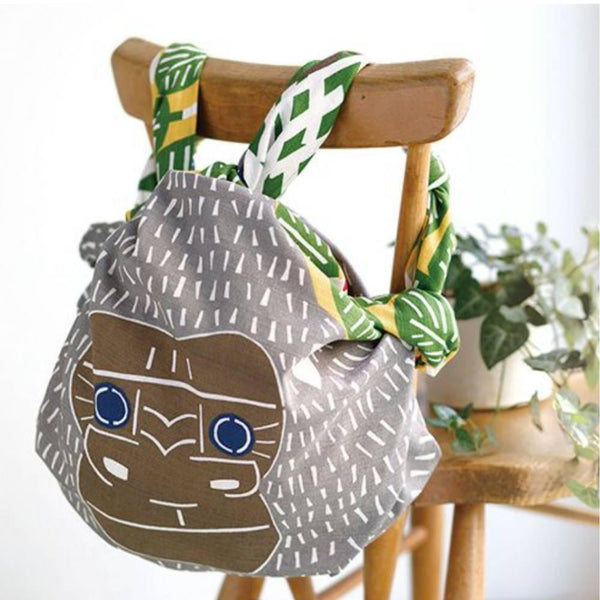 大號風呂敷大猩猩設計棉質包布墊 100 厘米