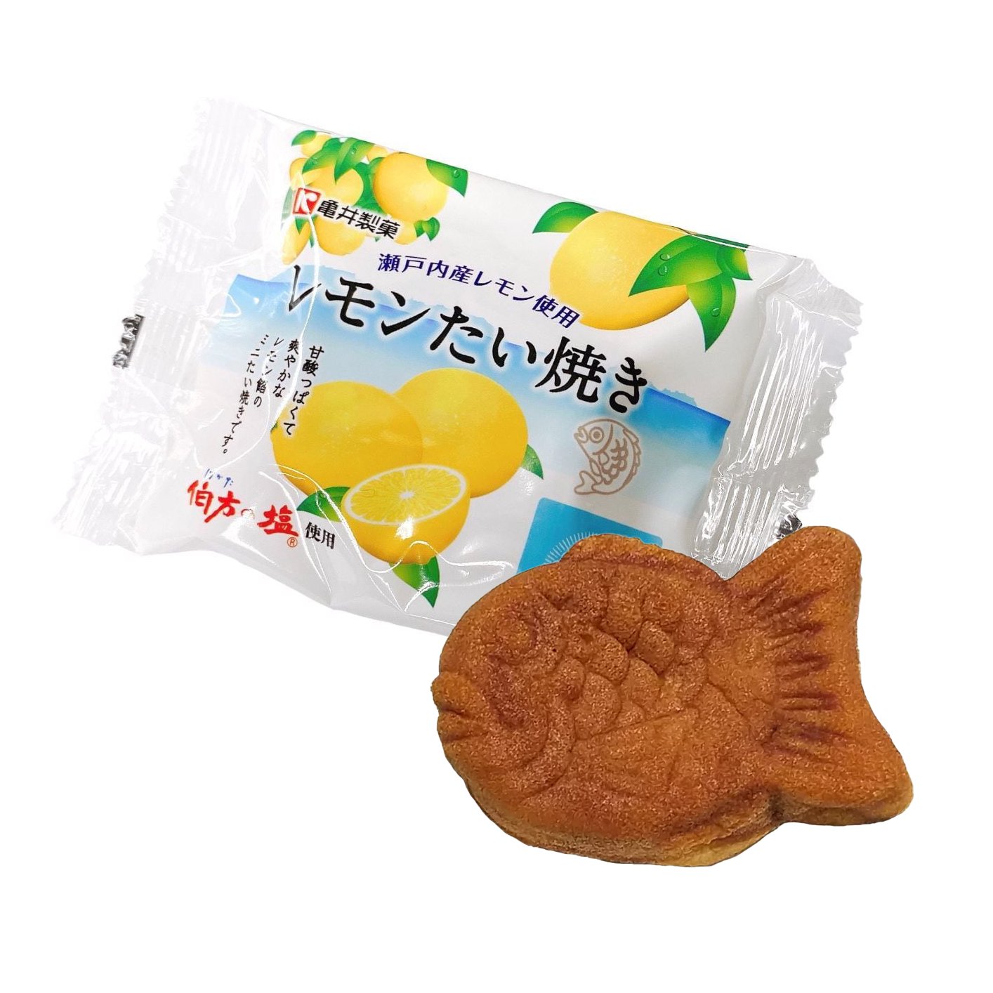 檸檬鯛魚燒甜豆沙魚形蛋糕（10個裝）