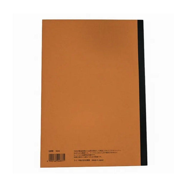 Life Noble 筆記本 A4 無格高級書寫紙 N34（100 頁）