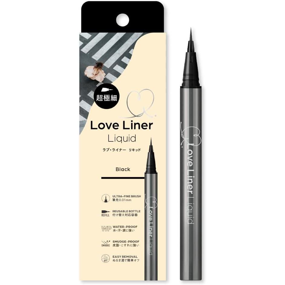 Love Liner 持久液體防水黑色眼線筆