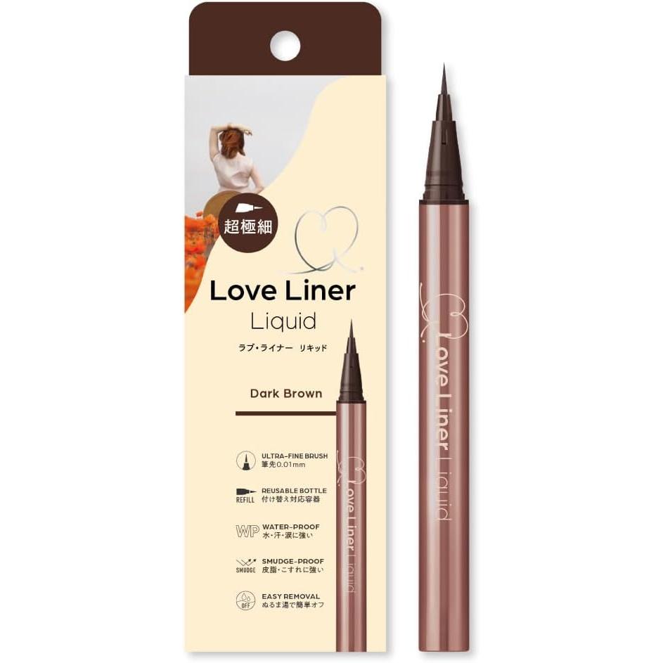 Love Liner 持久液體防水深棕色眼線筆