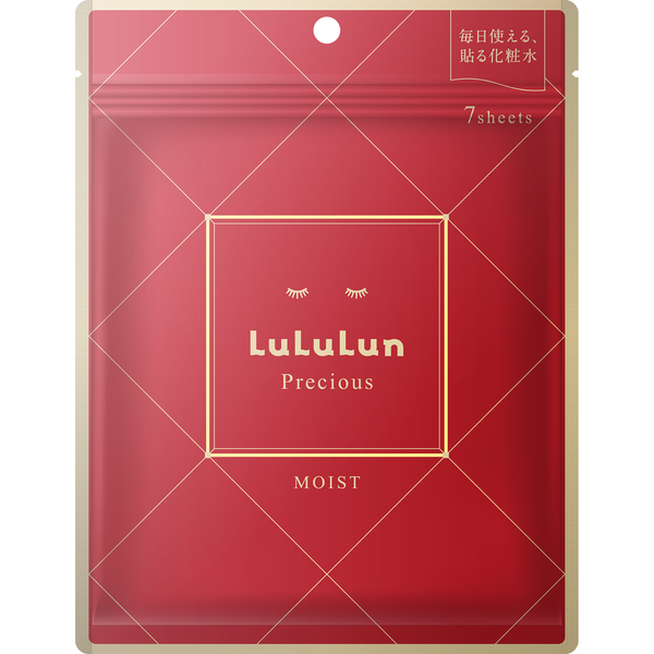 Lululun 珍紅保濕面膜 7片