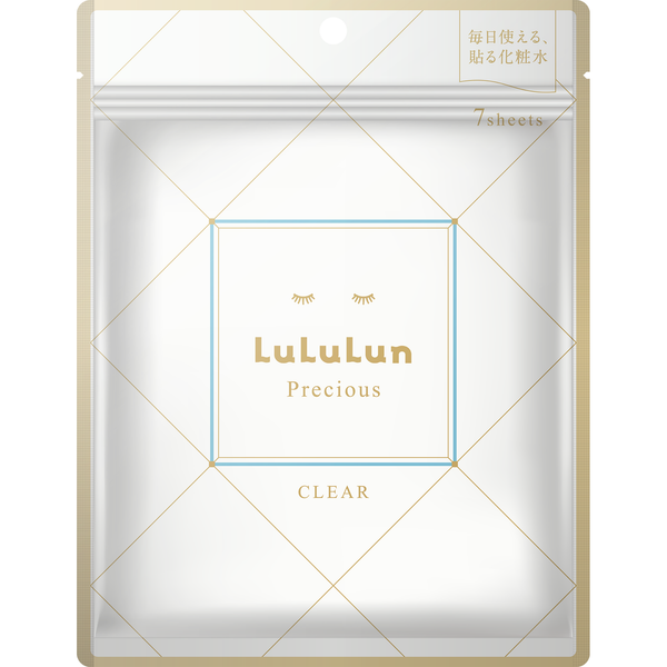 Lululun 珍貴美白透明面膜 7 片