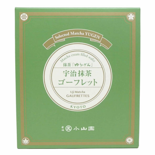 Marukyu 小山園 宇治抹茶奶油夾心華夫餅乾 8 塊