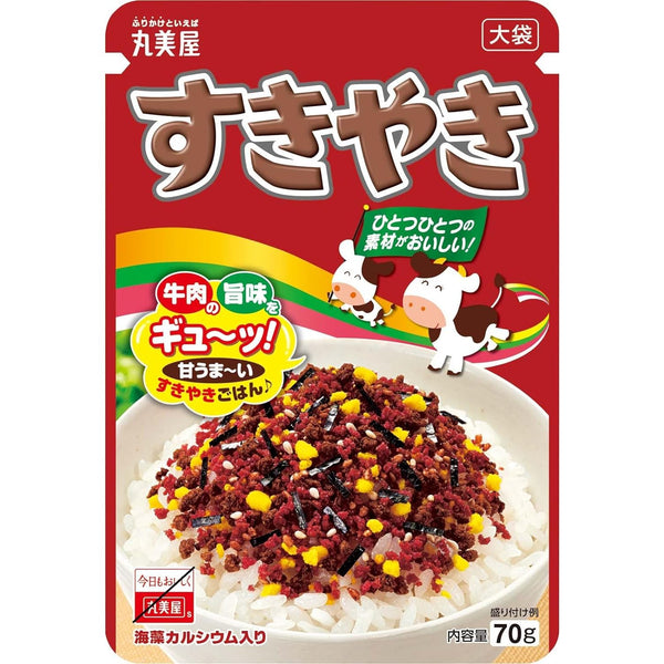 Marumiya Furikake 通用調味料 壽喜燒味 70g（3 包）