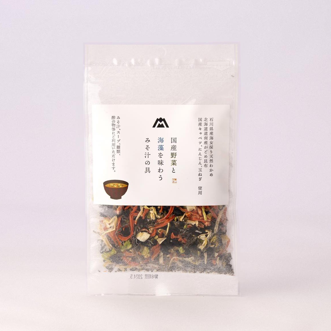 松尾乾菜裙附菜味噌湯 30 公克（3 包）