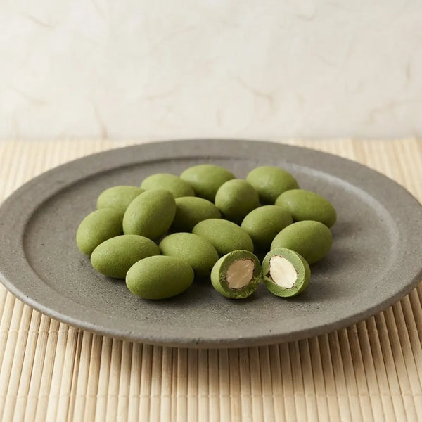 Meiji Almond Chocolate Uji Matcha Chocolate Coated Almonds 67g (Pack of 10)
