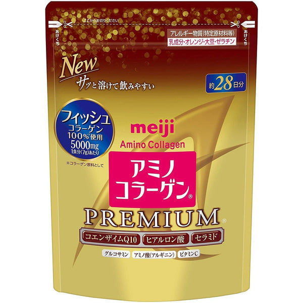 Meiji 明治氨基酸膠原蛋白粉，適用於皮膚和關節支撐 196 克