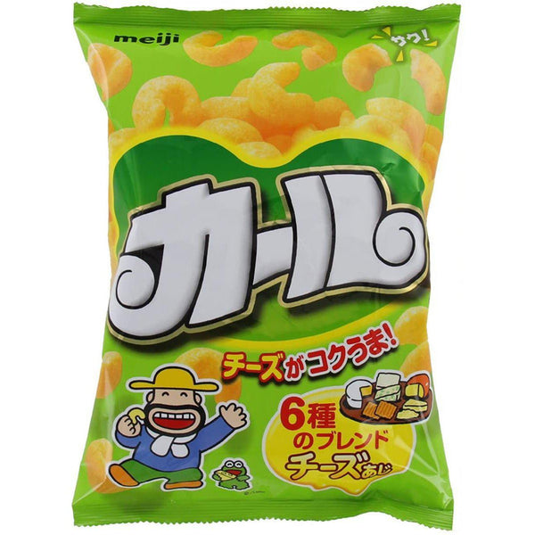 明治卡爾起司捲玉米酥零食（盒10袋）