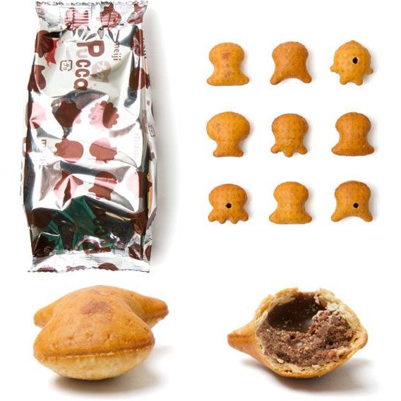 明治 Pucca 巧克力夾心脆餅點心 39 公克（5 包）