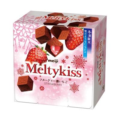 Meltykiss 草莓軟融化巧克力草莓塊 53 克（3 包）