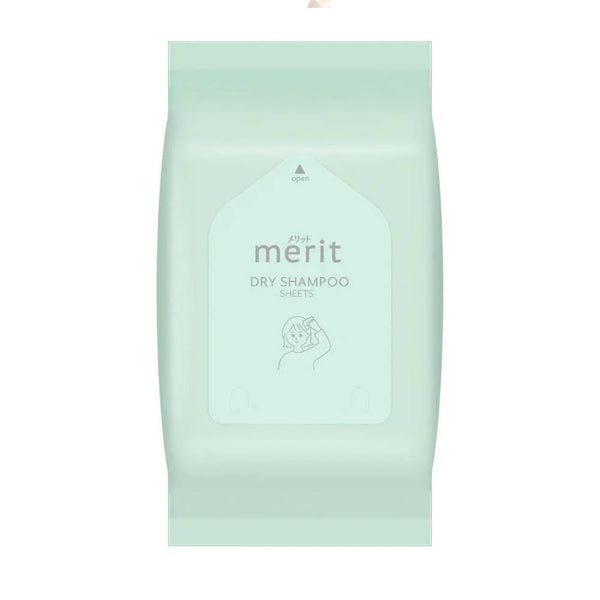 Merit 乾洗洗髮精片清爽頭皮除臭濕巾 12 片