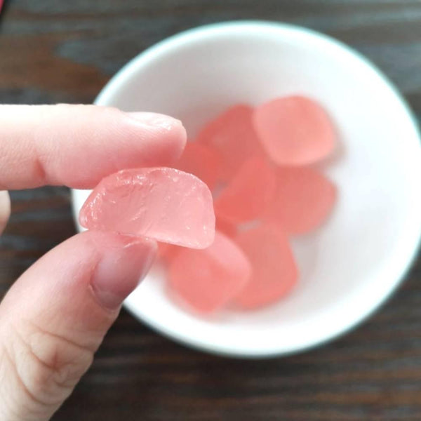 Mikakuto Mochu 白桃味耐嚼軟糖 45g (5 包)