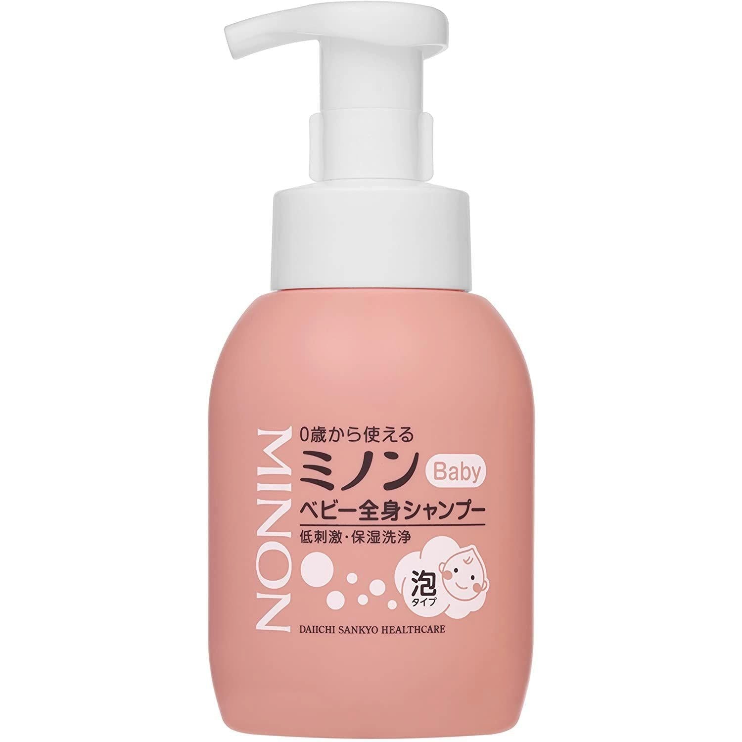 Minon 嬰兒洗髮精泡沫沐浴乳（適合敏感肌膚）350ml