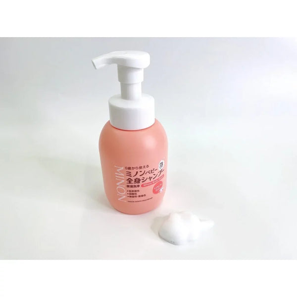 Minon 嬰兒洗髮精泡沫沐浴乳（適合敏感肌膚）350ml