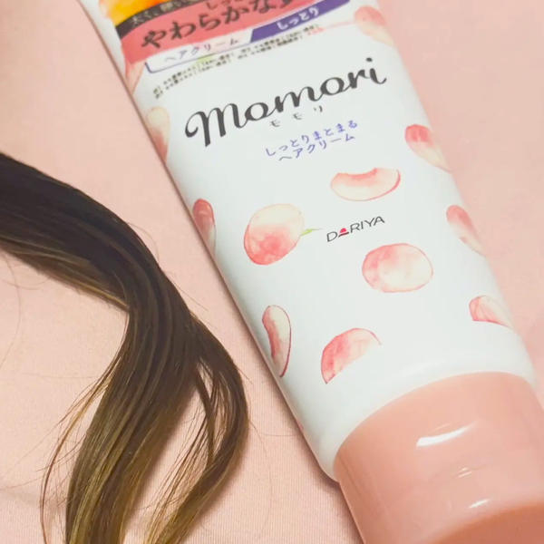 Momori 不黏膩果凍定型啫哩適合濕髮造型 桃香 120g