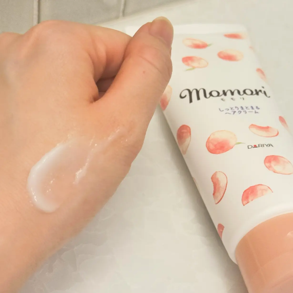 Momori 不黏膩果凍定型啫哩適合濕髮造型 桃香 120g