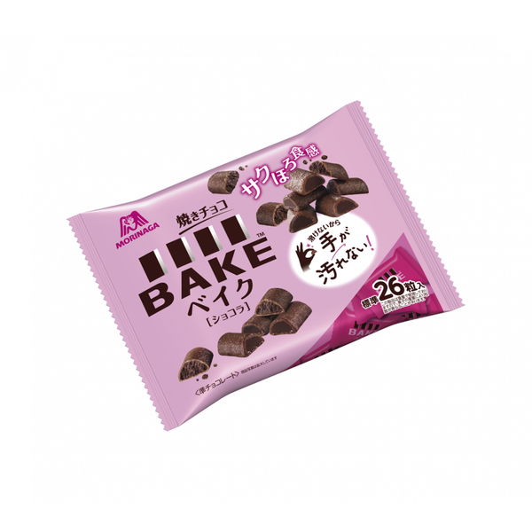Morinaga Bake 一口大小的脆軟烘焙巧克力餅乾（3 塊裝）