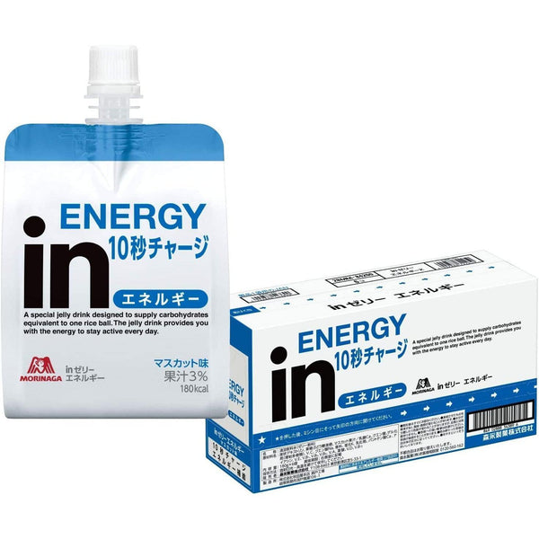 森永果凍能量飲料 麝香口味 180g × 6 份