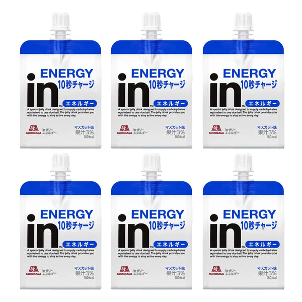 森永果凍能量飲料 麝香口味 180g × 6 份