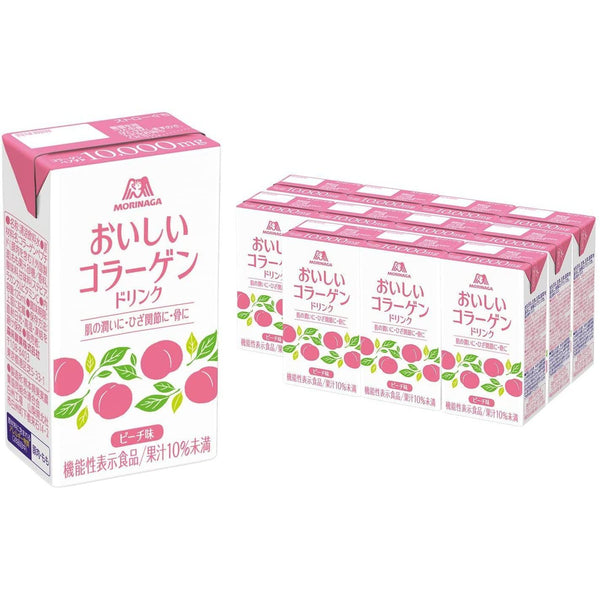 森永大石膠原蛋白飲品 桃子口味 (12 包)