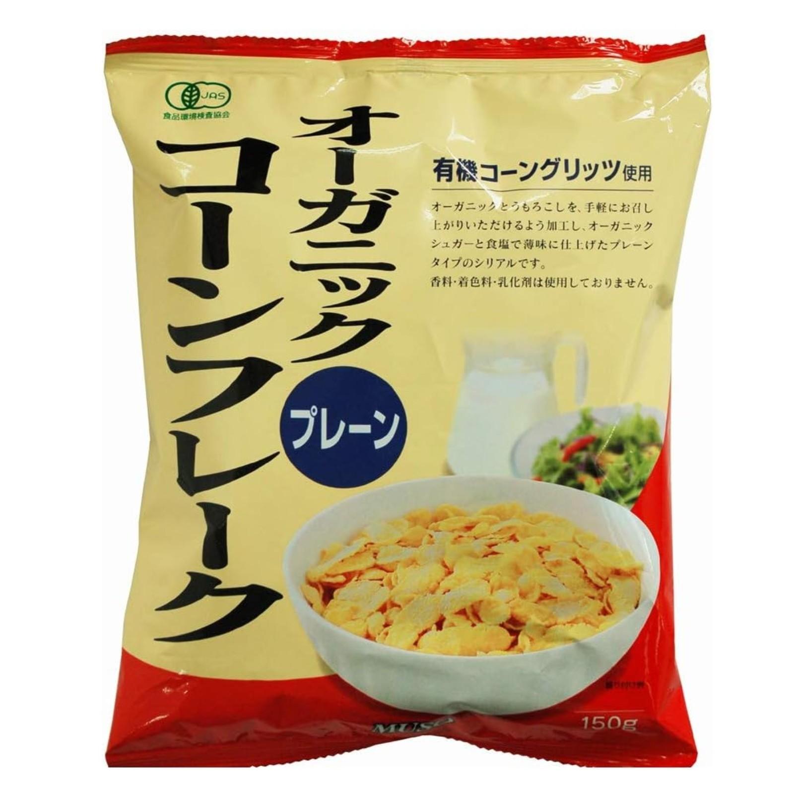 Muso 無添加有機玉米片 原味 150g