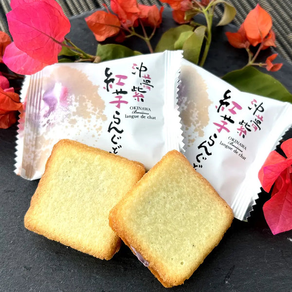 Nanpudo 沖繩石垣島紫薯舌狀餅乾 8 克拉