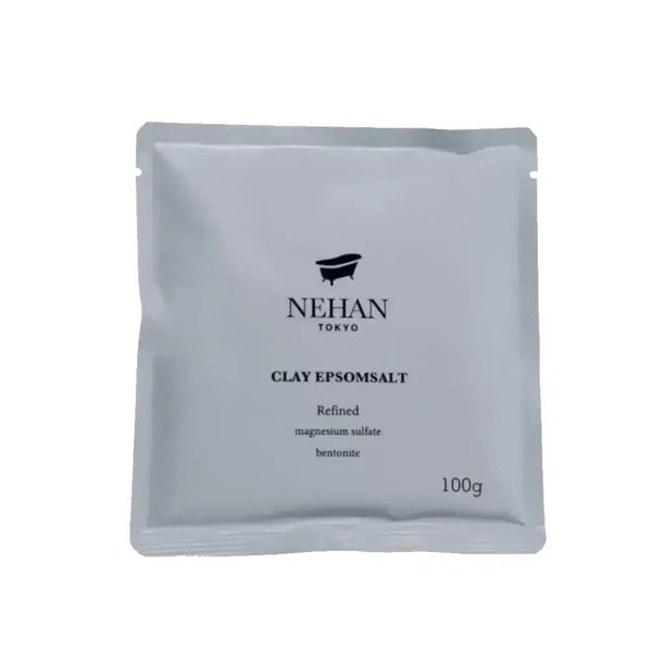 Nehan 東京陶土浴鹽和浴鹽荷荷巴油無香料 100 克