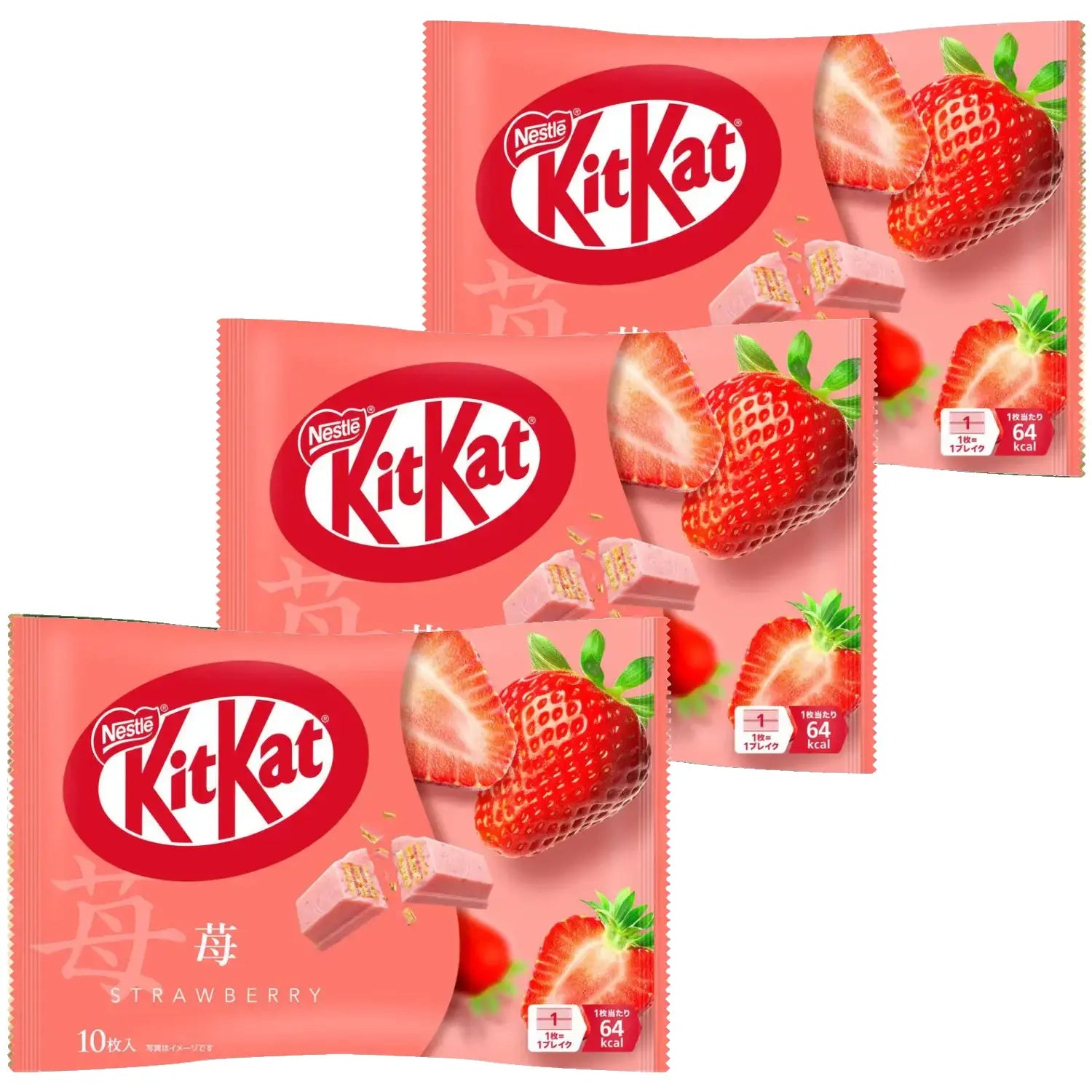 雀巢日本草莓 Kit Kat 棒（3 袋裝）