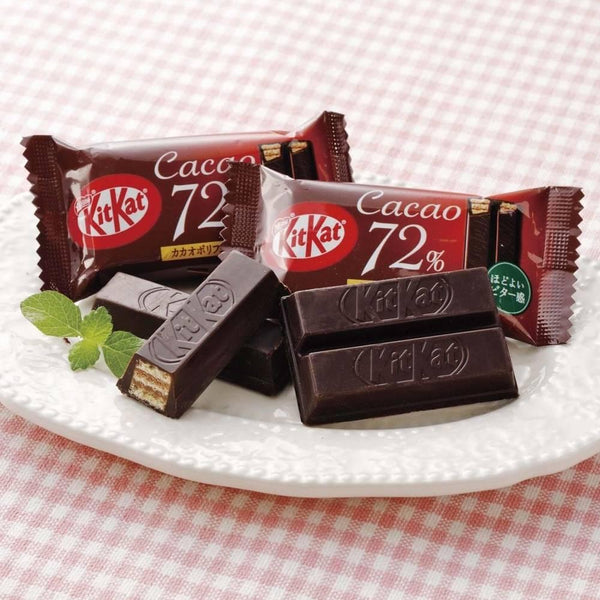 雀巢 Kit Kat 黑巧克力 72% 可可 KitKat 10 條