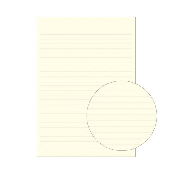 Nippon Note Premium CD 灰白色直紋筆記本 A5（96 頁）