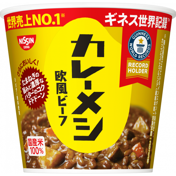 Nissin 咖哩飯 牛肉即食咖哩飯杯 107g