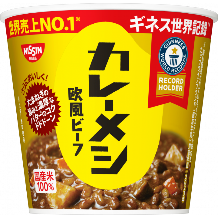 Nissin 咖哩飯 牛肉即食咖哩飯杯 107g