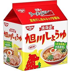 Nissin Ramen Yasan 旭川醬油拉麵泡麵 5 人份