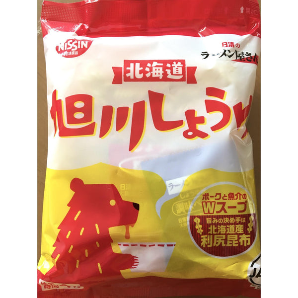Nissin Ramen Yasan 旭川醬油拉麵泡麵 5 人份