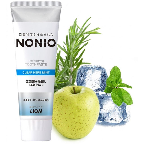 Nonio 抗菌牙膏清除口氣香草薄荷 130g