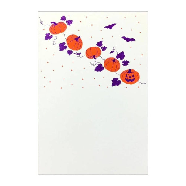 十月季節性鋁箔郵票明信片萬聖節設計