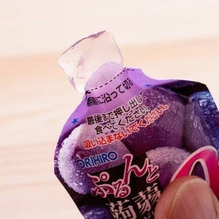 Orihiro 0 卡路里一口水果蒟蒻果凍套裝 432g