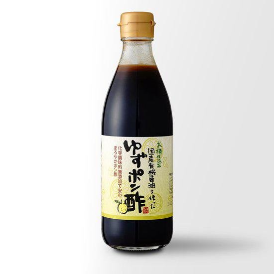 足立釀造柚子柚子醬用有機醬油和酸橘汁製成 360ml