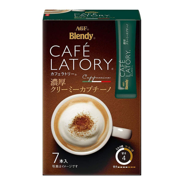 AGF Blendy Cafe Latory 濃鬱奶油卡布奇諾 7 支裝
