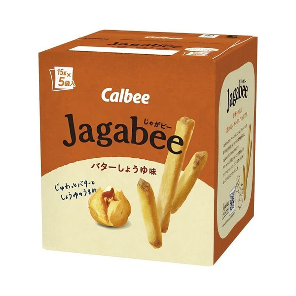 Calbee Jagabee 薯條零食奶油醬油 75g